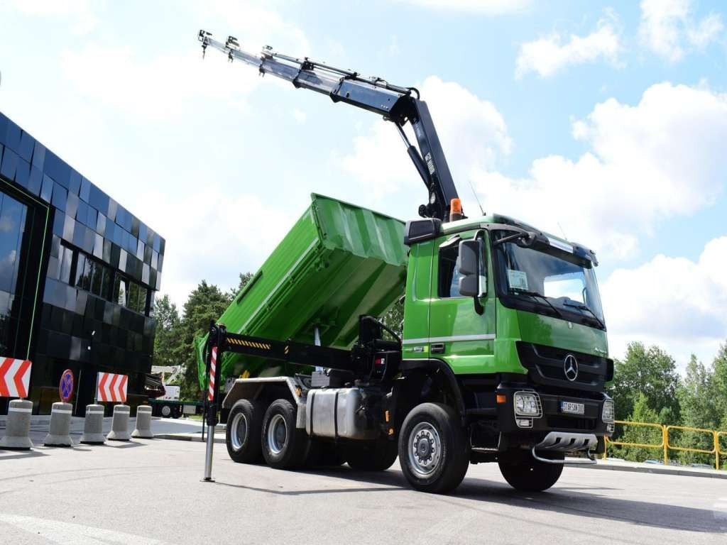 Mercedes-Benz ACTROS 3346 6x6 HIAB 244EP-4 Crane Kipper - Автоманипулятор: фото 2 Mercedes-Benz ACTROS 3346 6x6 HIAB 244EP-4 Crane Kipper - Автоманипулятор: фото 2