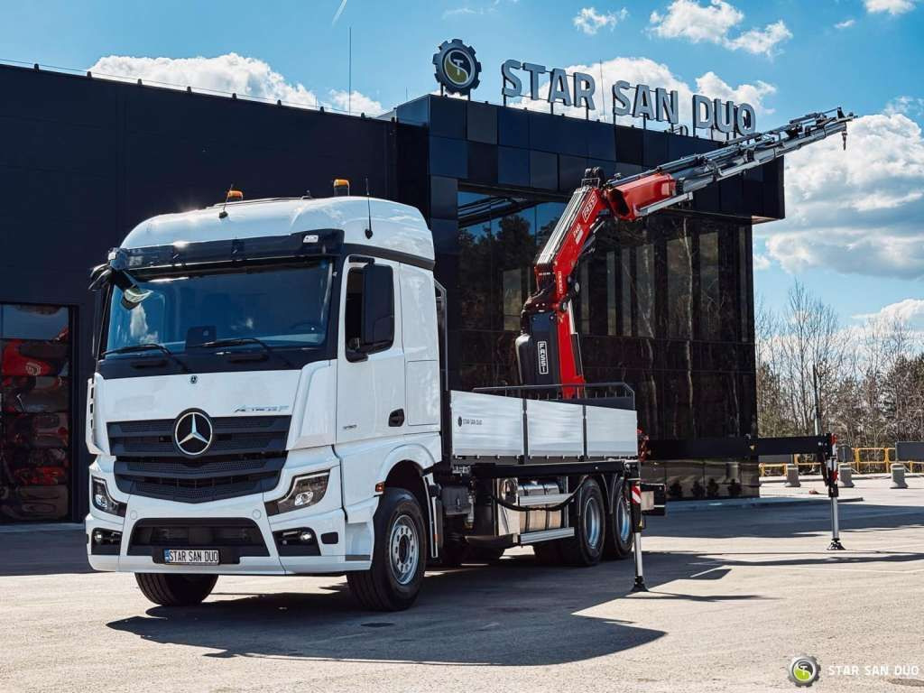 Mercedes-Benz ACTROS 3351 NEW 6x4 Fassi F485 Crane - Автоманипулятор: фото 1 Mercedes-Benz ACTROS 3351 NEW 6x4 Fassi F485 Crane - Автоманипулятор: фото 1