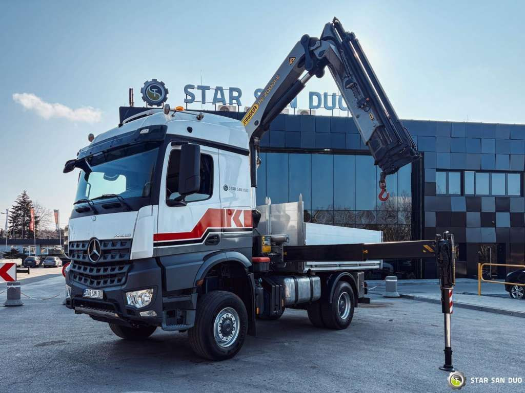 Mercedes-Benz AROCS 1851 4x4 PALFINGER PK 20002 Crane Kran - Автоманипулятор: фото 1 Mercedes-Benz AROCS 1851 4x4 PALFINGER PK 20002 Crane Kran - Автоманипулятор: фото 1
