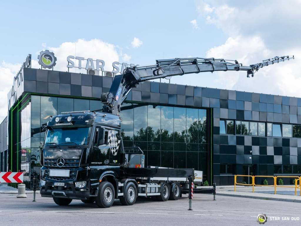 Mercedes-Benz AROCS 3251 8x4 HMF 8520 Fly Jib Winch - Автоманипулятор: фото 3 Mercedes-Benz AROCS 3251 8x4 HMF 8520 Fly Jib Winch - Автоманипулятор: фото 3