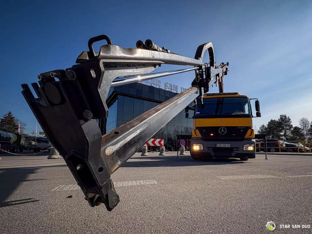 Автоманипулятор Mercedes-Benz  AXOR 1824 4x2 HMF 975 HDS Crane  Rotator Kipper: фото 26