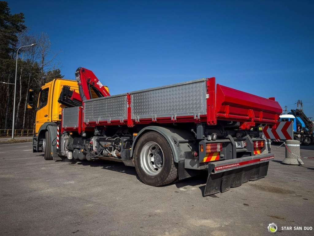 Автоманипулятор Mercedes-Benz  AXOR 1824 4x2 HMF 975 HDS Crane  Rotator Kipper: фото 20
