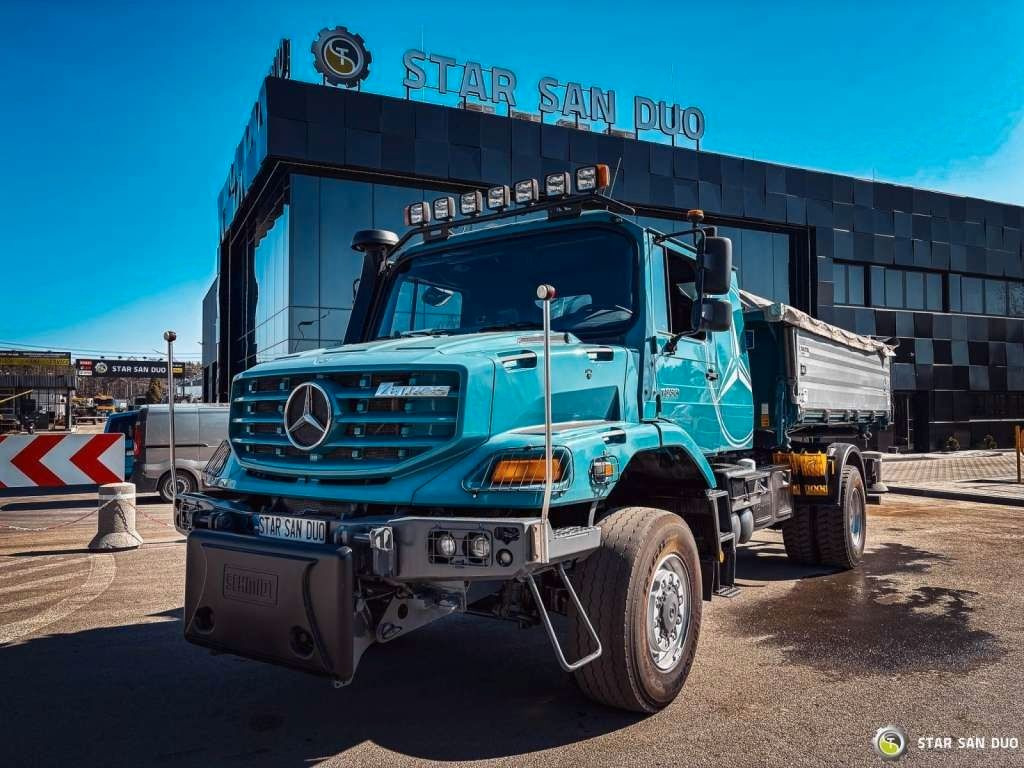 Грузовик-шасси Mercedes-Benz Zetros 1833 4x4 Kipper Camper Chassis: фото 10