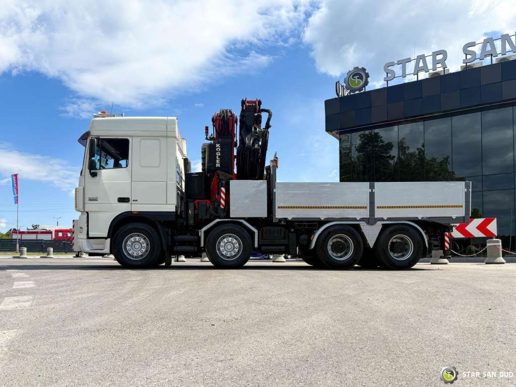 Тягач DAF  XF 105.510 8x4 FASSI F800 XP Crane Fifth wheel: фото 13