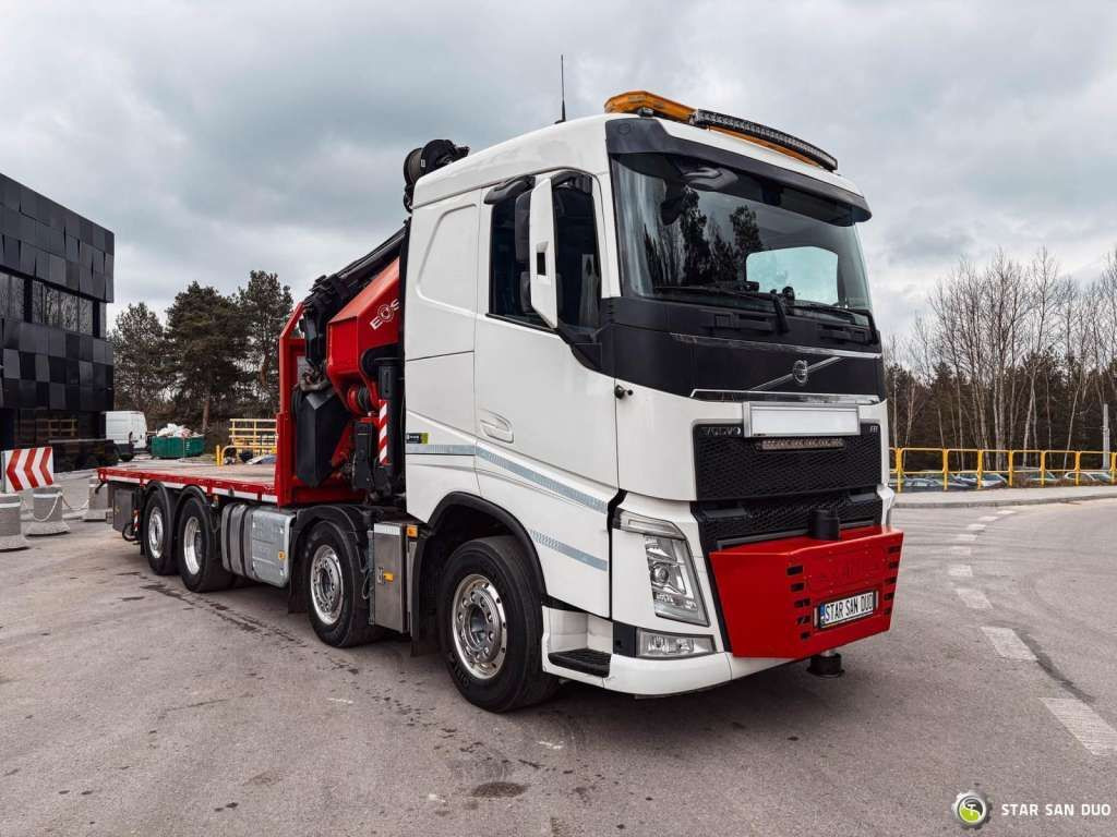 Volvo FH 550 8x2 HMF 8520 FLY JIB Winch Crane Euro 6 - Автоманипулятор: фото 5 Volvo FH 550 8x2 HMF 8520 FLY JIB Winch Crane Euro 6 - Автоманипулятор: фото 5