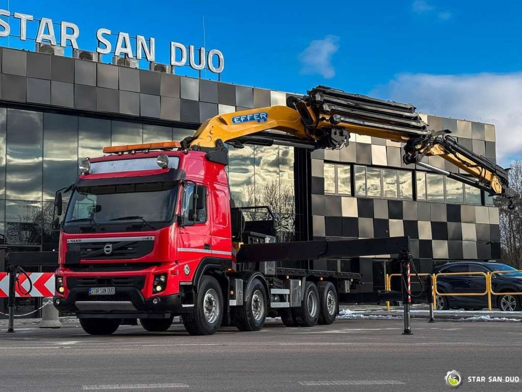 Volvo FMX 500 8x2 Effer 585 Fly Jib Winch Crane Kran Volvo FMX 500 8x2 Effer 585 Fly Jib Winch Crane Kran - Автоманипулятор, Грузовик бортовой/ Платформа: фото 2 Volvo FMX 500 8x2 Effer 585 Fly Jib Winch Crane Kran Volvo FMX 500 8x2 Effer 585 Fly Jib Winch Crane Kran - Автоманипулятор, Грузовик бортовой/ Платформа: фото 2