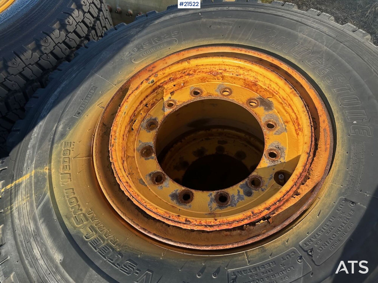 Bridgestone hjullaster dekk til Volvo L110 лизинг Bridgestone hjullaster dekk til Volvo L110: фото 8