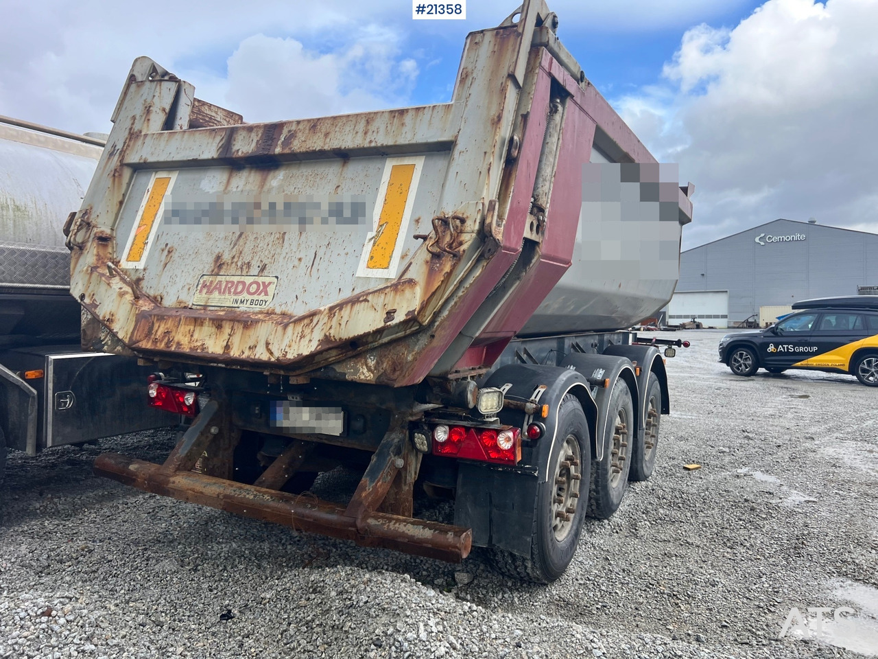 Carnehl 3 akslet - Самосвальный прицеп: фото 4 Carnehl 3 akslet - Самосвальный прицеп: фото 4