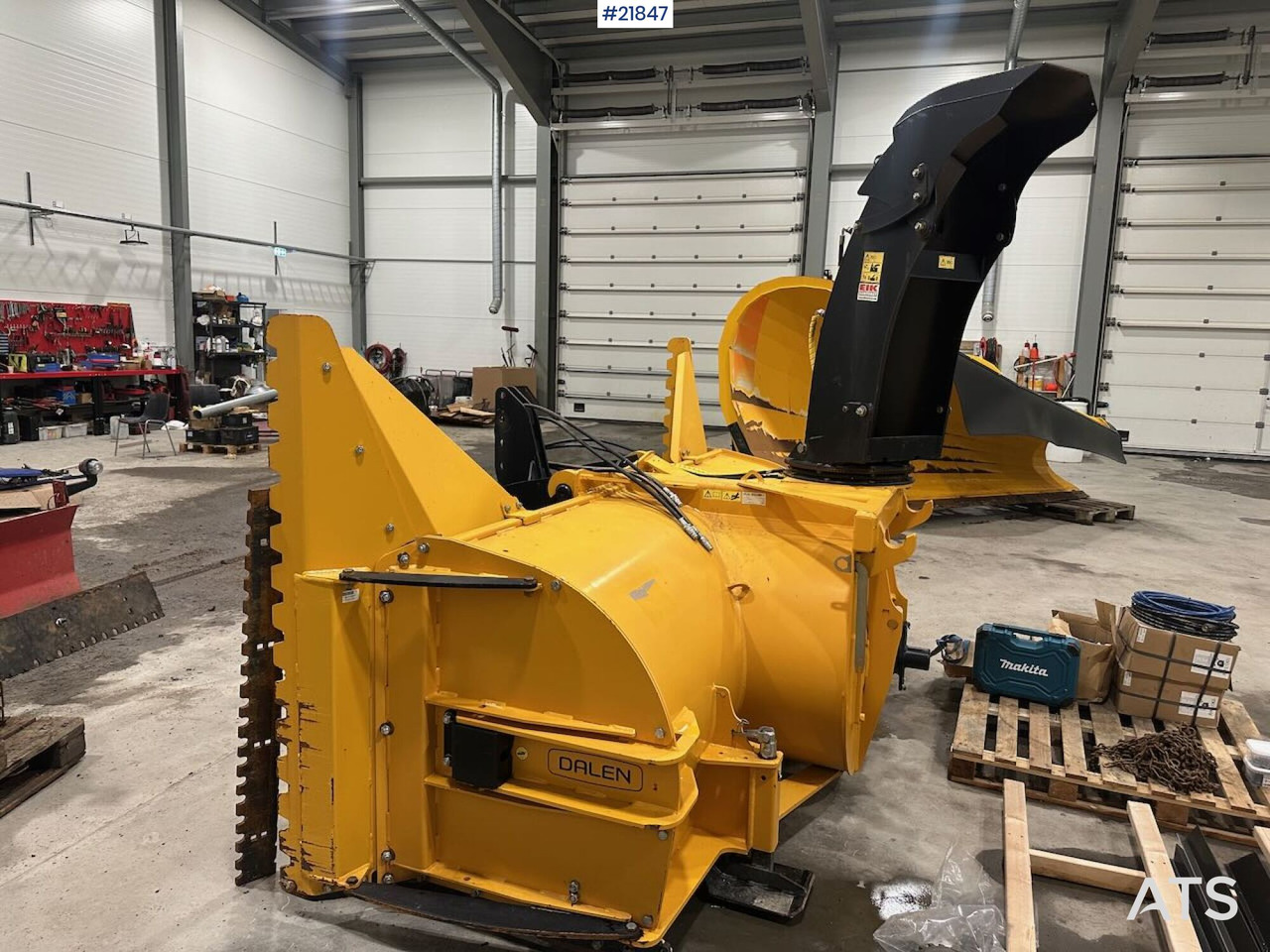 Dalen Snøfres - Роторный снегоочиститель: фото 3 Dalen Snøfres - Роторный снегоочиститель: фото 3