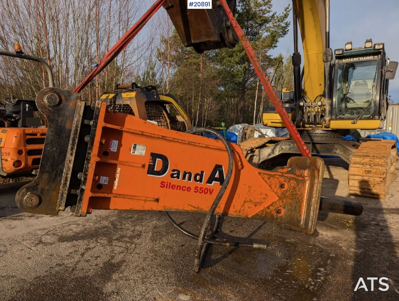 Danda DandA Silence 550V Pigghammer med G90-feste - Гидромолот для Строительной техники: фото 2 Danda DandA Silence 550V Pigghammer med G90-feste - Гидромолот для Строительной техники: фото 2