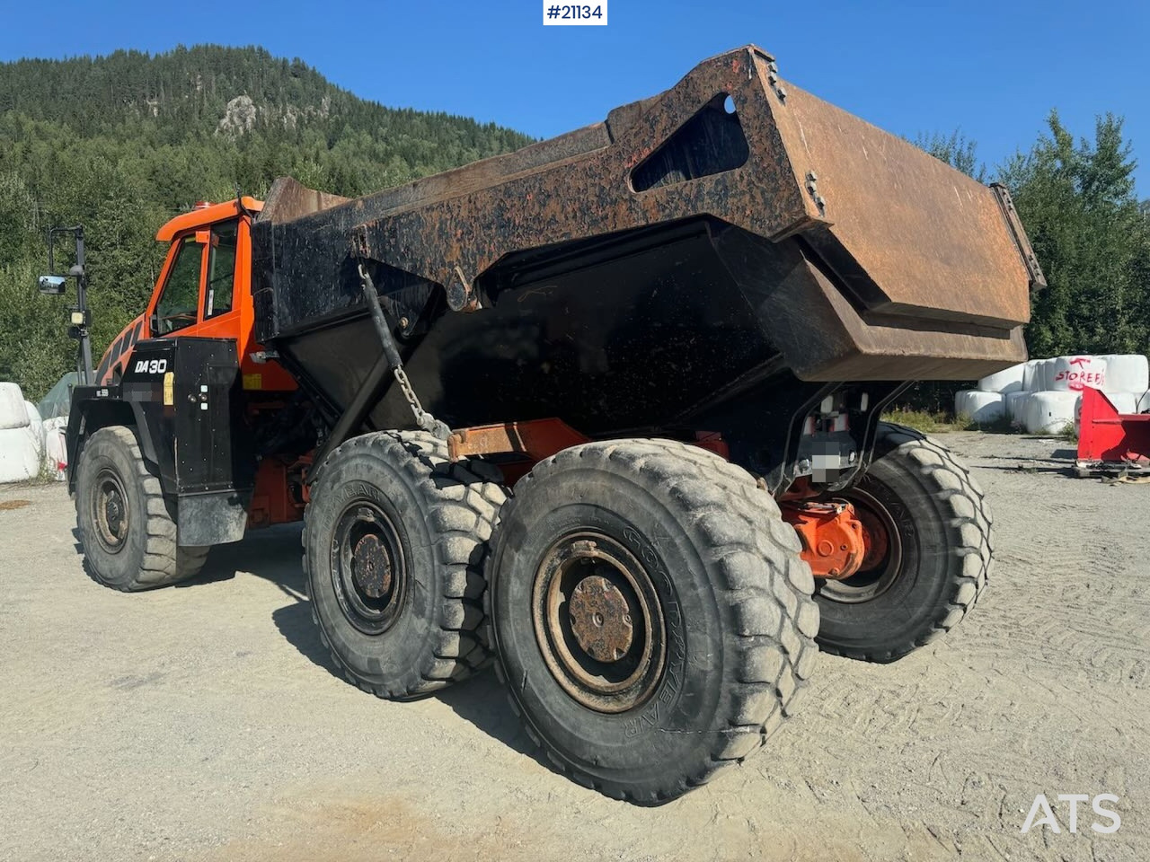 Doosan DA 30 - Сочленённый самосвал: фото 3 Doosan DA 30 - Сочленённый самосвал: фото 3