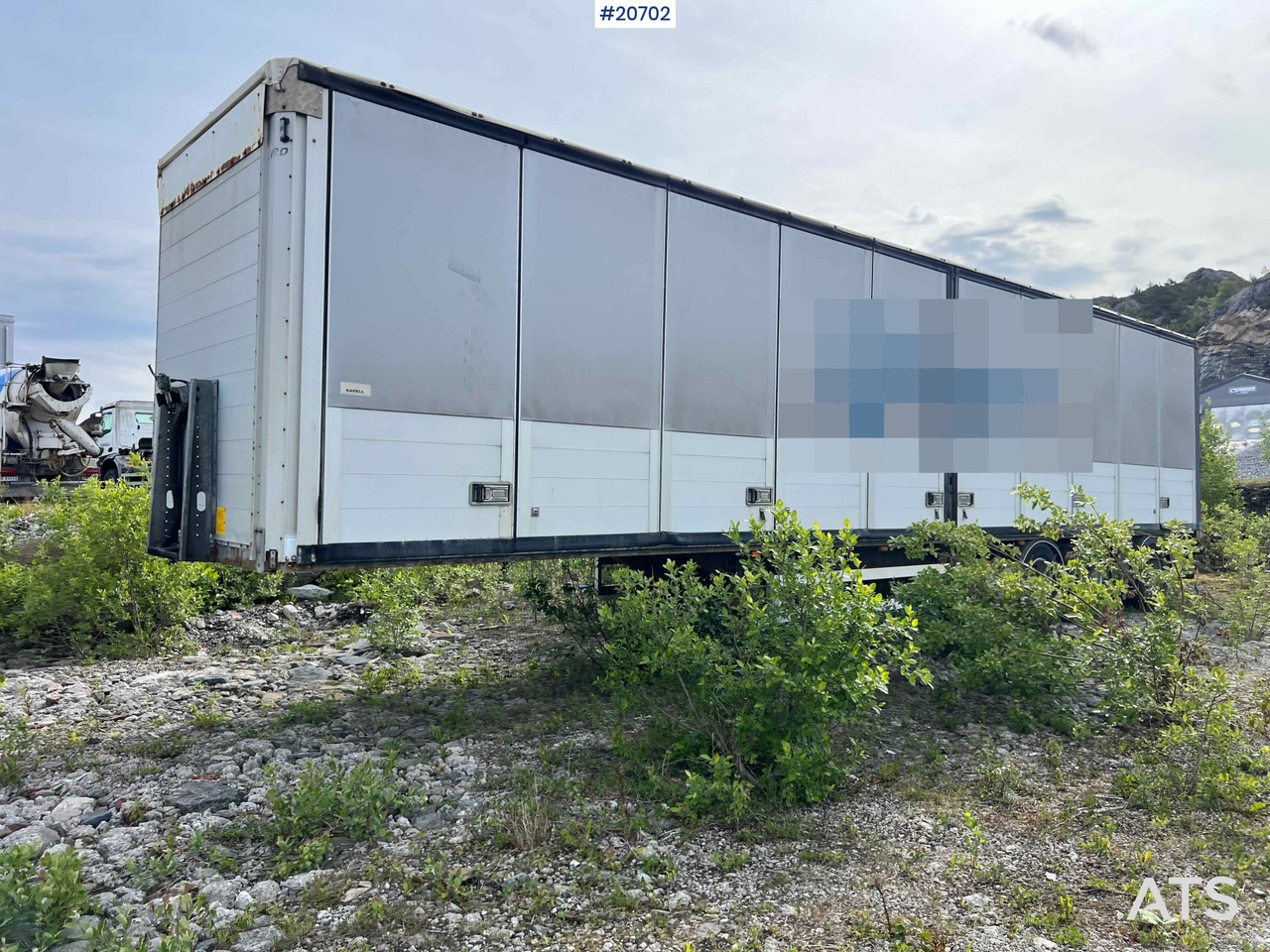 HRD 3 akslet kapelltralle rep.objekt m/ full sideåpning - Полуприцеп-фургон: фото 2 HRD 3 akslet kapelltralle rep.objekt m/ full sideåpning - Полуприцеп-фургон: фото 2