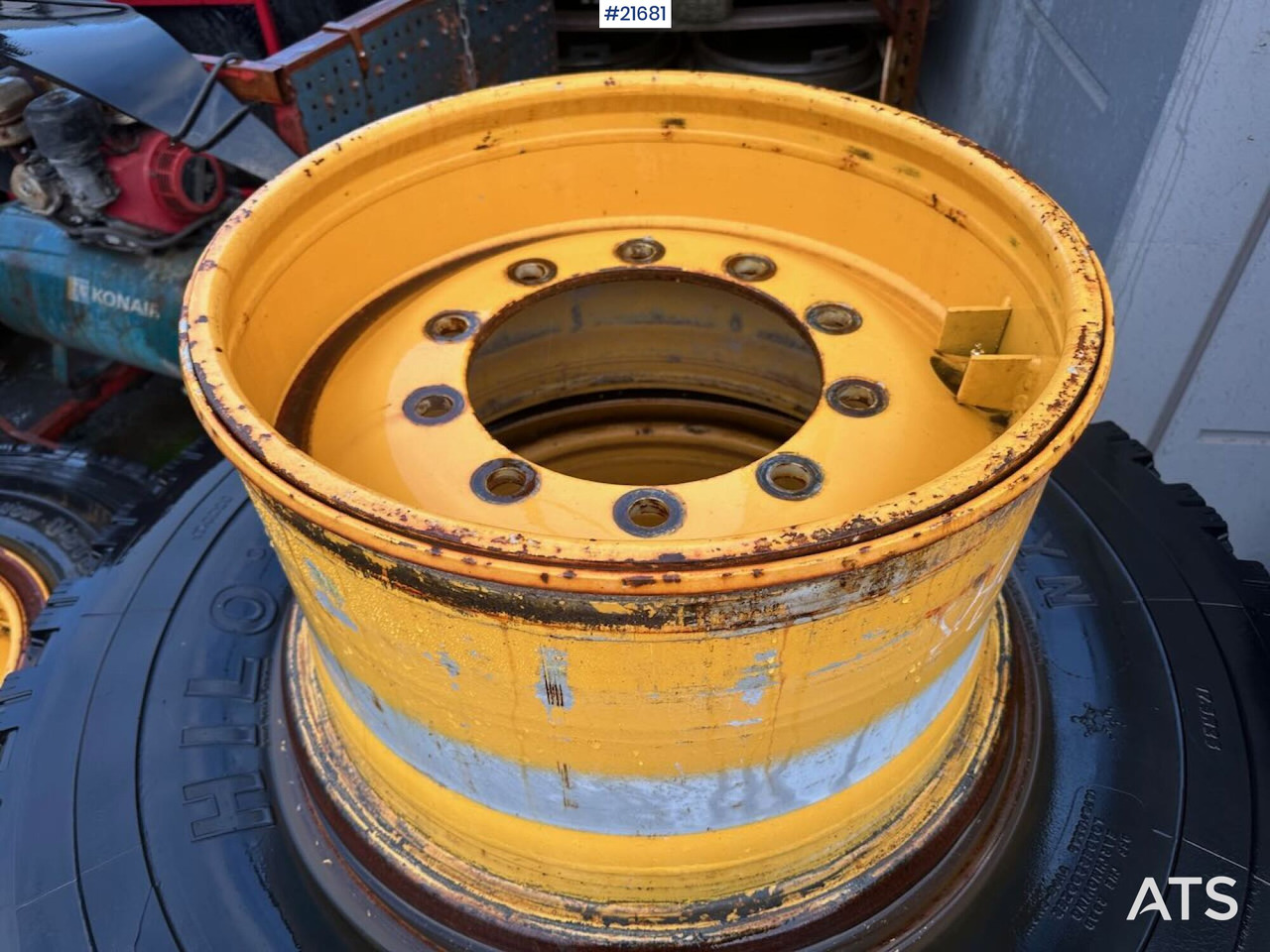 Hilo Dekkene har stått på en Volvo L60E - Шины и диски для Строительной техники: фото 4 Hilo Dekkene har stått på en Volvo L60E - Шины и диски для Строительной техники: фото 4