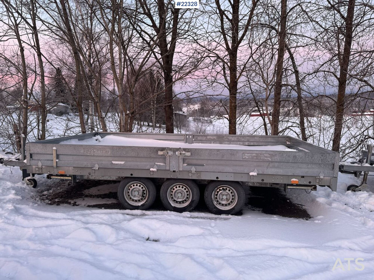 Hippe Containerhenger - Прицеп бортовой/ Платформа: фото 3 Hippe Containerhenger - Прицеп бортовой/ Платформа: фото 3