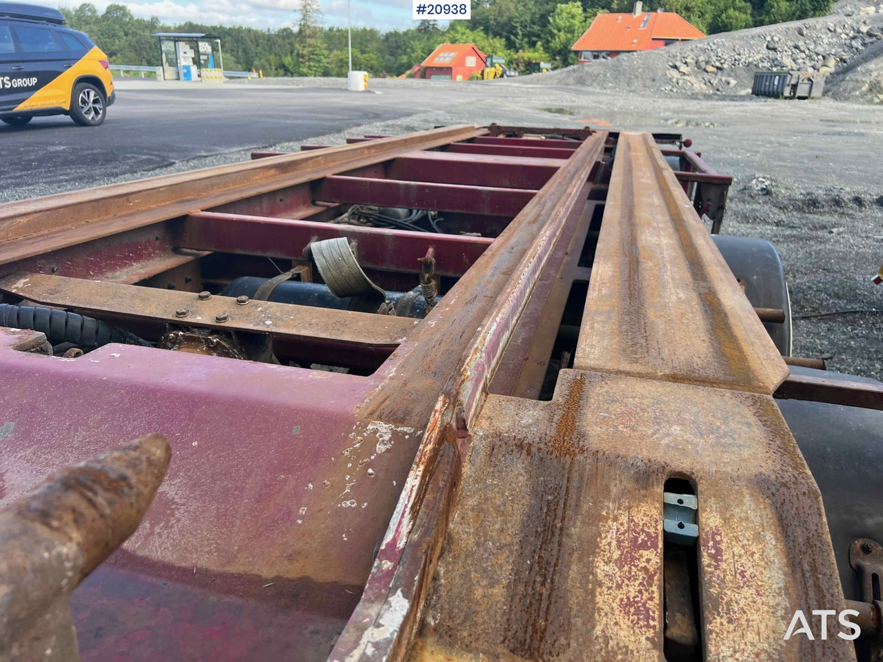 Прицеп мультилифт/ Бункеровоз Istrail 3 akslet krokslep: фото 22