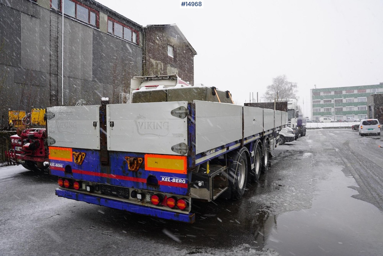 Kel-berg Rettsemi m/uttrekk - Полуприцеп бортовой/ Платформа: фото 4 Kel-berg Rettsemi m/uttrekk - Полуприцеп бортовой/ Платформа: фото 4