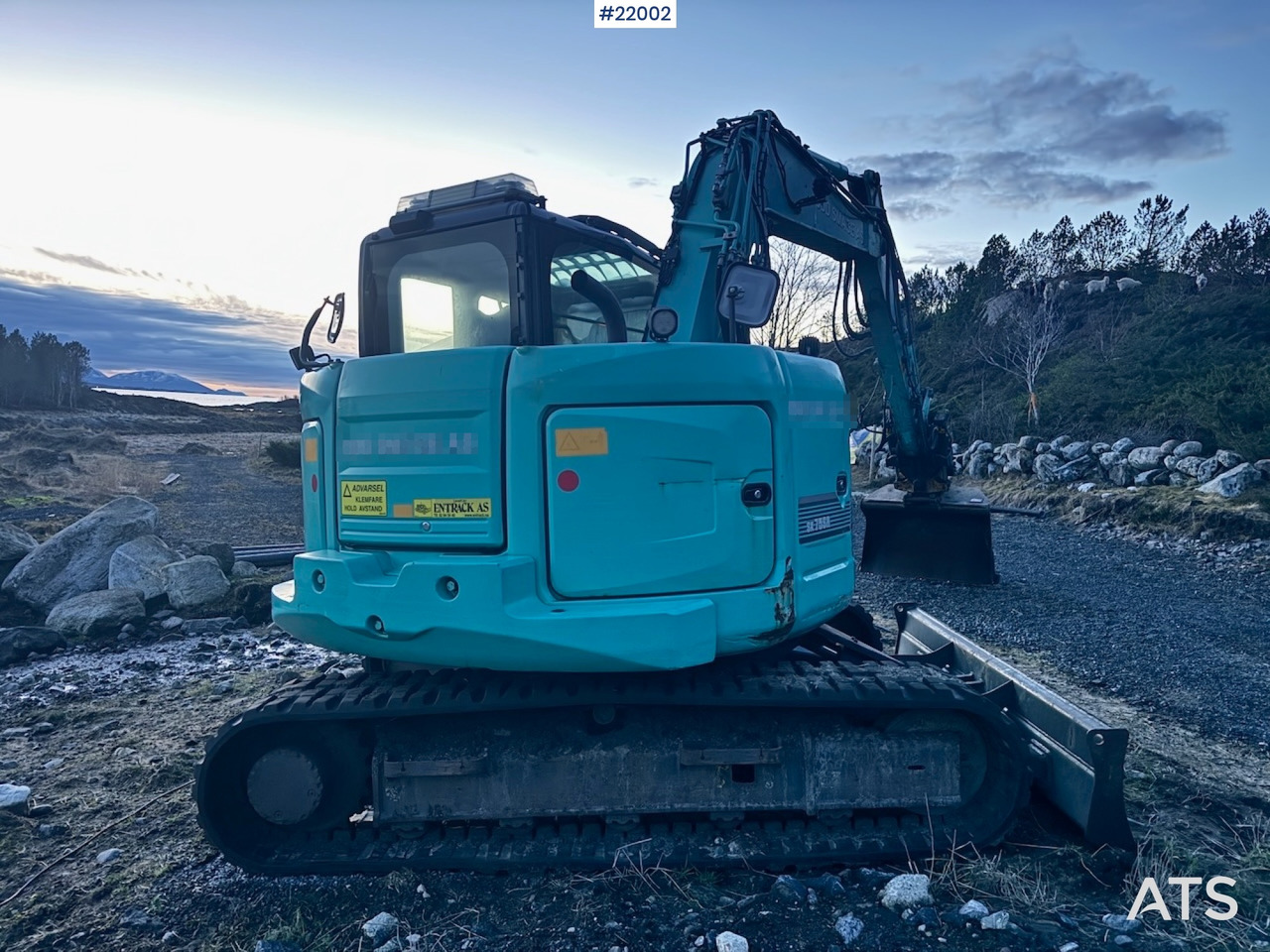 Kobelco 2016 Kobelco SK75SR Beltegraver m/ Rototilt og Pusseskuffe. - Экскаватор: фото 4 Kobelco 2016 Kobelco SK75SR Beltegraver m/ Rototilt og Pusseskuffe. - Экскаватор: фото 4