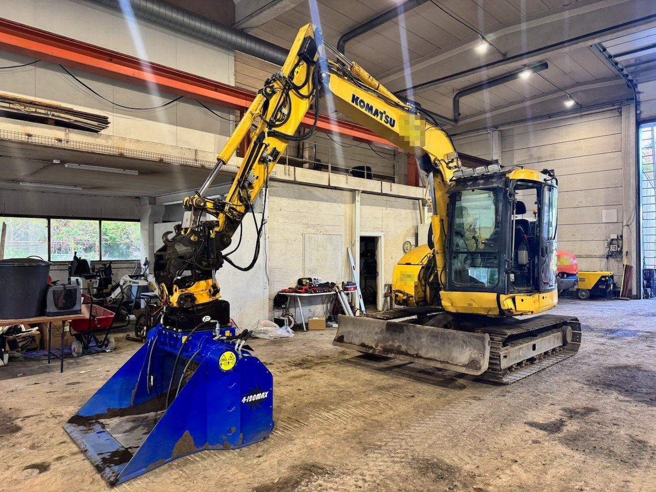 Komatsu 2013 Komatsu PC78US-8 Beltegraver m/ Rototilt og 2 skuffer. - Гусеничный экскаватор: фото 1 Komatsu 2013 Komatsu PC78US-8 Beltegraver m/ Rototilt og 2 skuffer. - Гусеничный экскаватор: фото 1