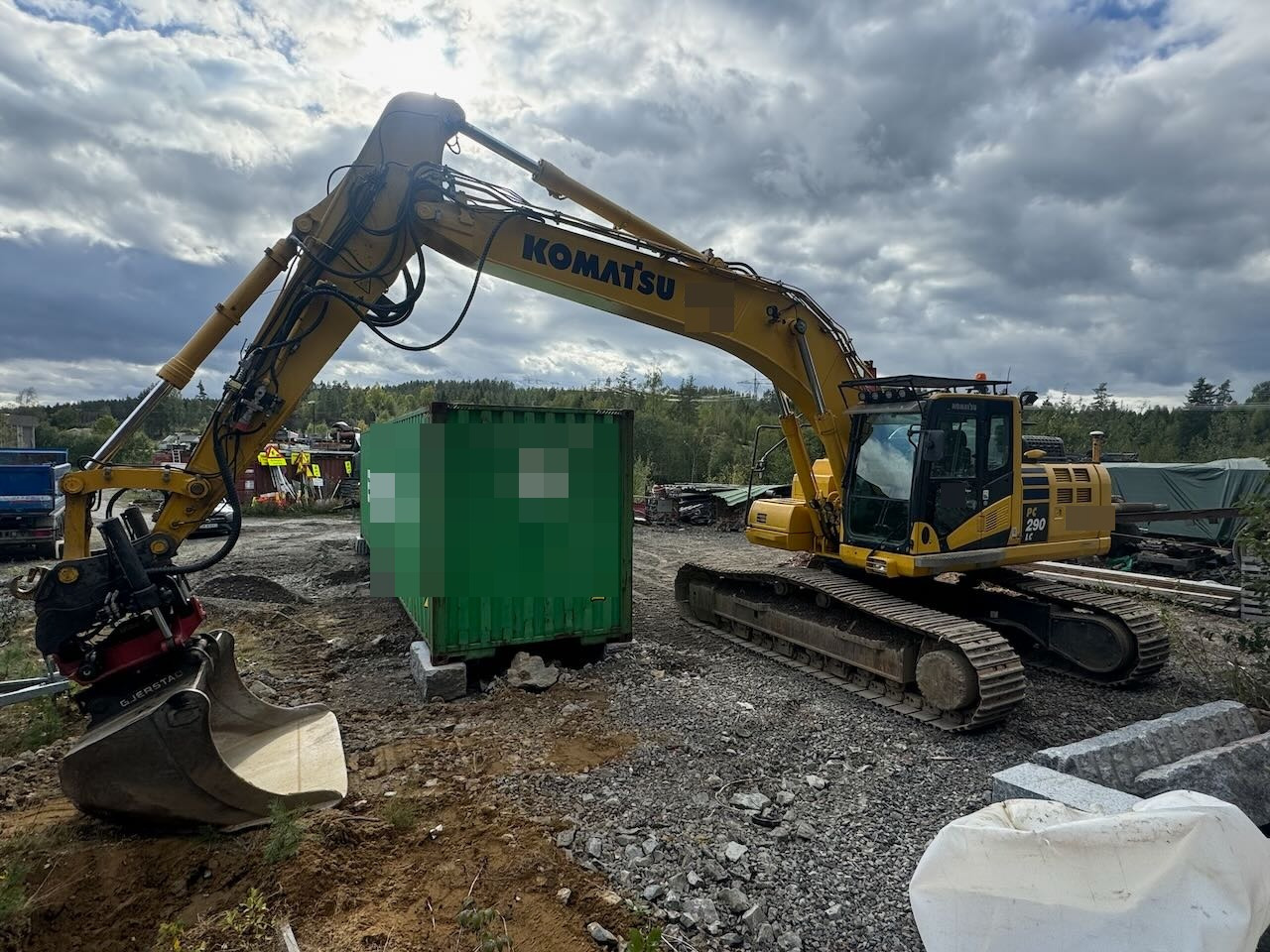 Komatsu PC290LC-11 Beltegraver m/ tilt og 2 skuffer - Гусеничный экскаватор: фото 1 Komatsu PC290LC-11 Beltegraver m/ tilt og 2 skuffer - Гусеничный экскаватор: фото 1