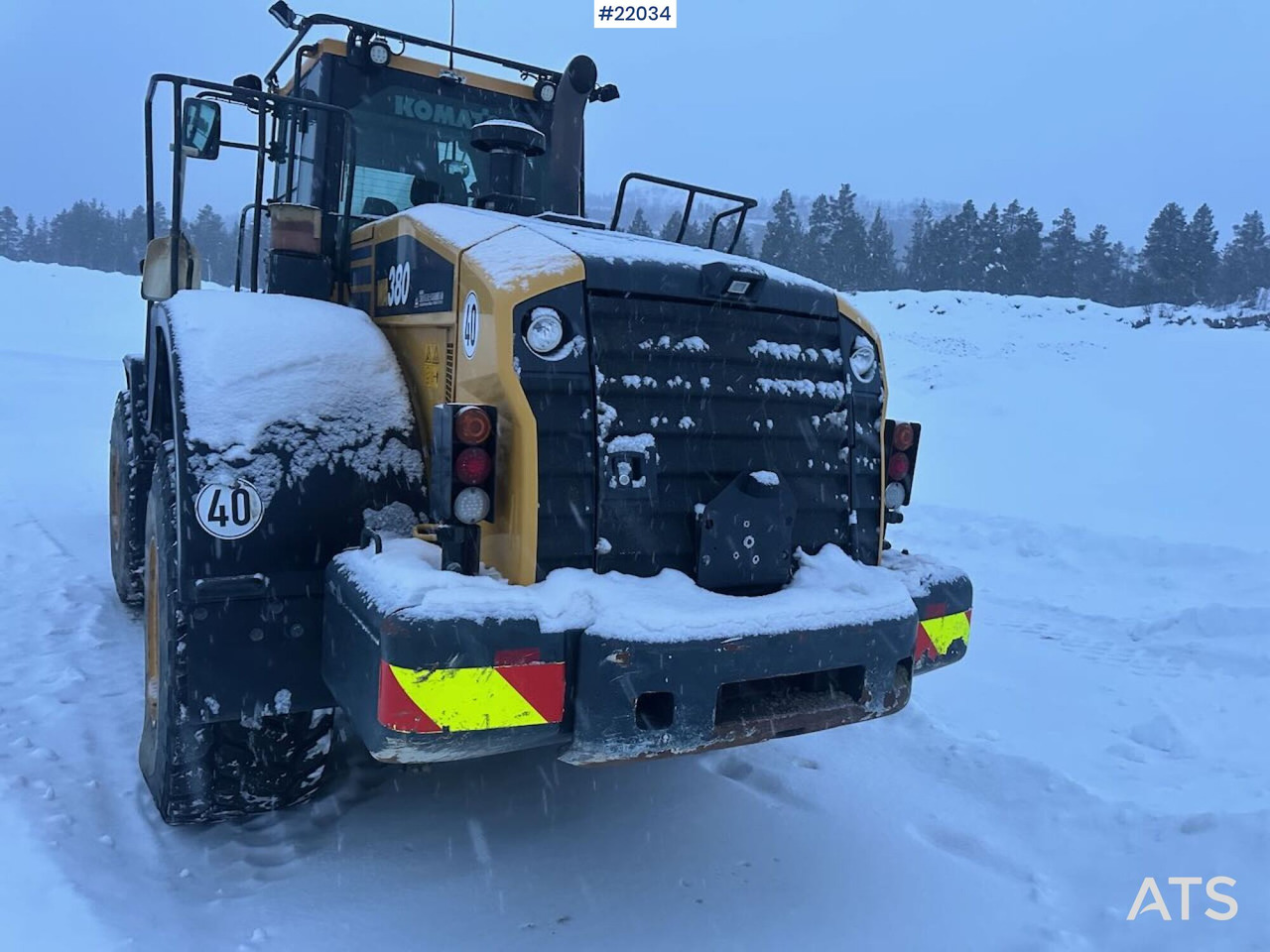 Komatsu WA380-7 hjullaster m/ skuffe, vekt, sommer- og vinterdekk. SE VIDEO - Колёсный погрузчик: фото 4 Komatsu WA380-7 hjullaster m/ skuffe, vekt, sommer- og vinterdekk. SE VIDEO - Колёсный погрузчик: фото 4