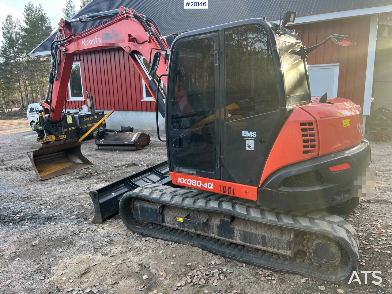 Экскаватор Kubota KX080-4: фото 24