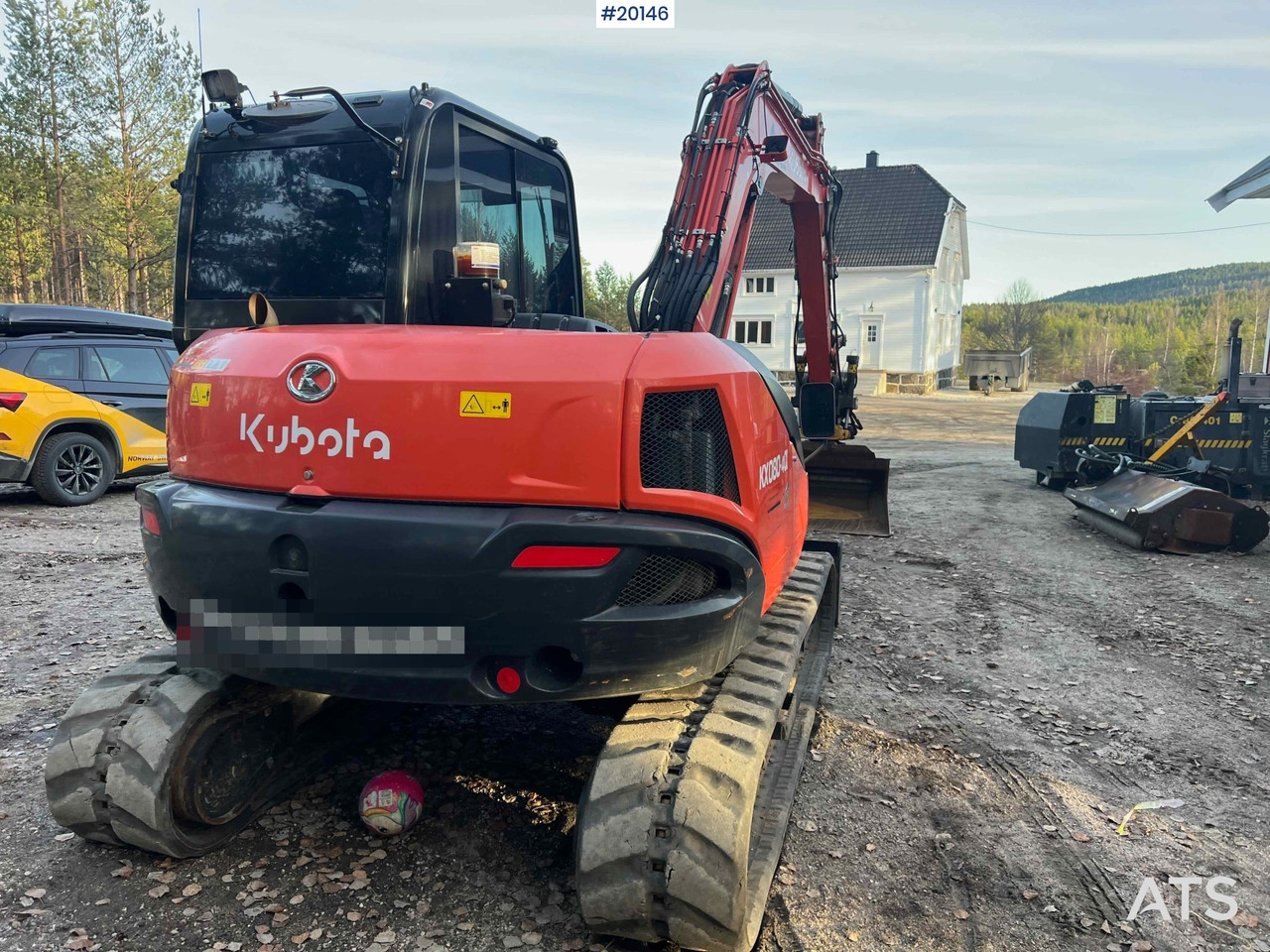 Экскаватор Kubota KX080-4: фото 15
