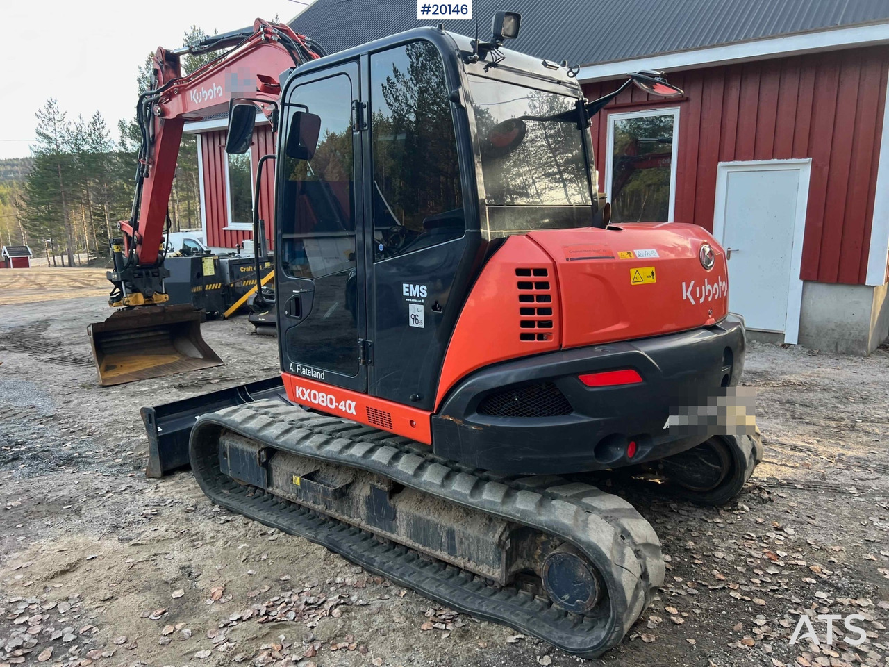 Экскаватор Kubota KX080-4: фото 23