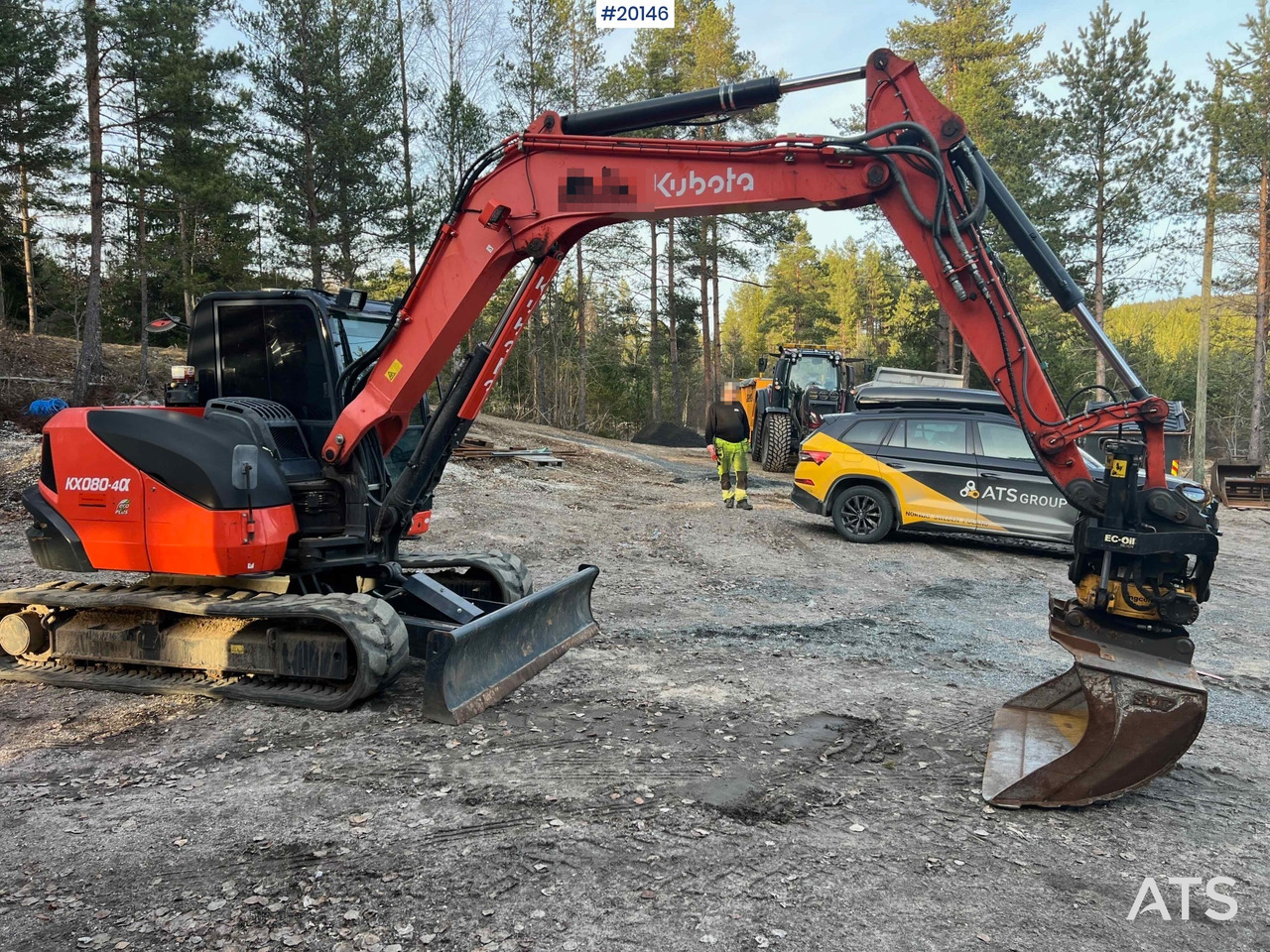 Экскаватор Kubota KX080-4: фото 10