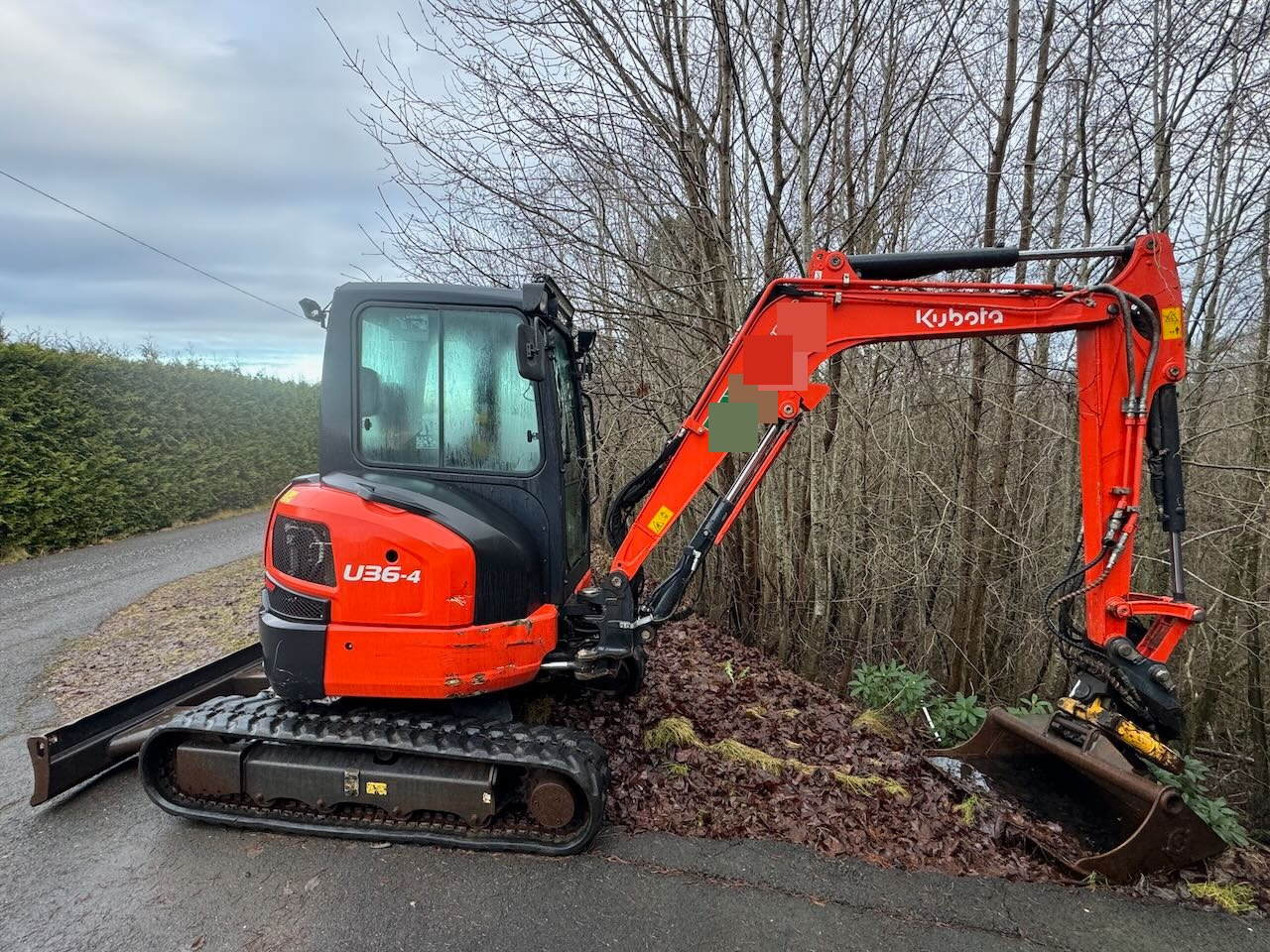 Kubota U36-4 - Мини-экскаватор: фото 2 Kubota U36-4 - Мини-экскаватор: фото 2