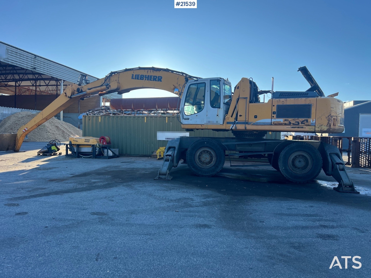 Liebherr A934 C HD Lintronic Hjulmaskin m/ hevbar hytte og klype - Колёсный экскаватор: фото 1 Liebherr A934 C HD Lintronic Hjulmaskin m/ hevbar hytte og klype - Колёсный экскаватор: фото 1