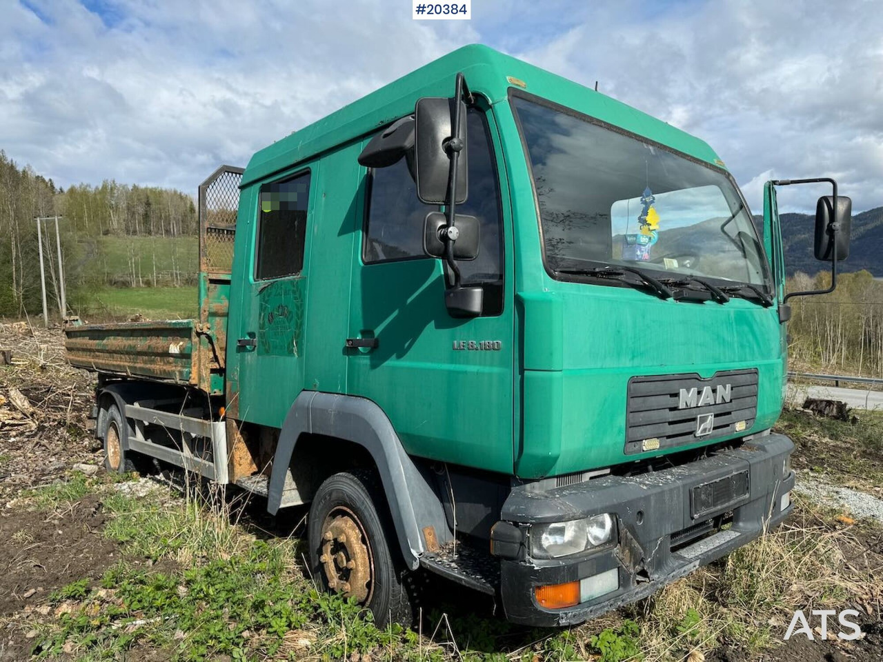 Грузовик бортовой/ Платформа MAN LE8.180: фото 8