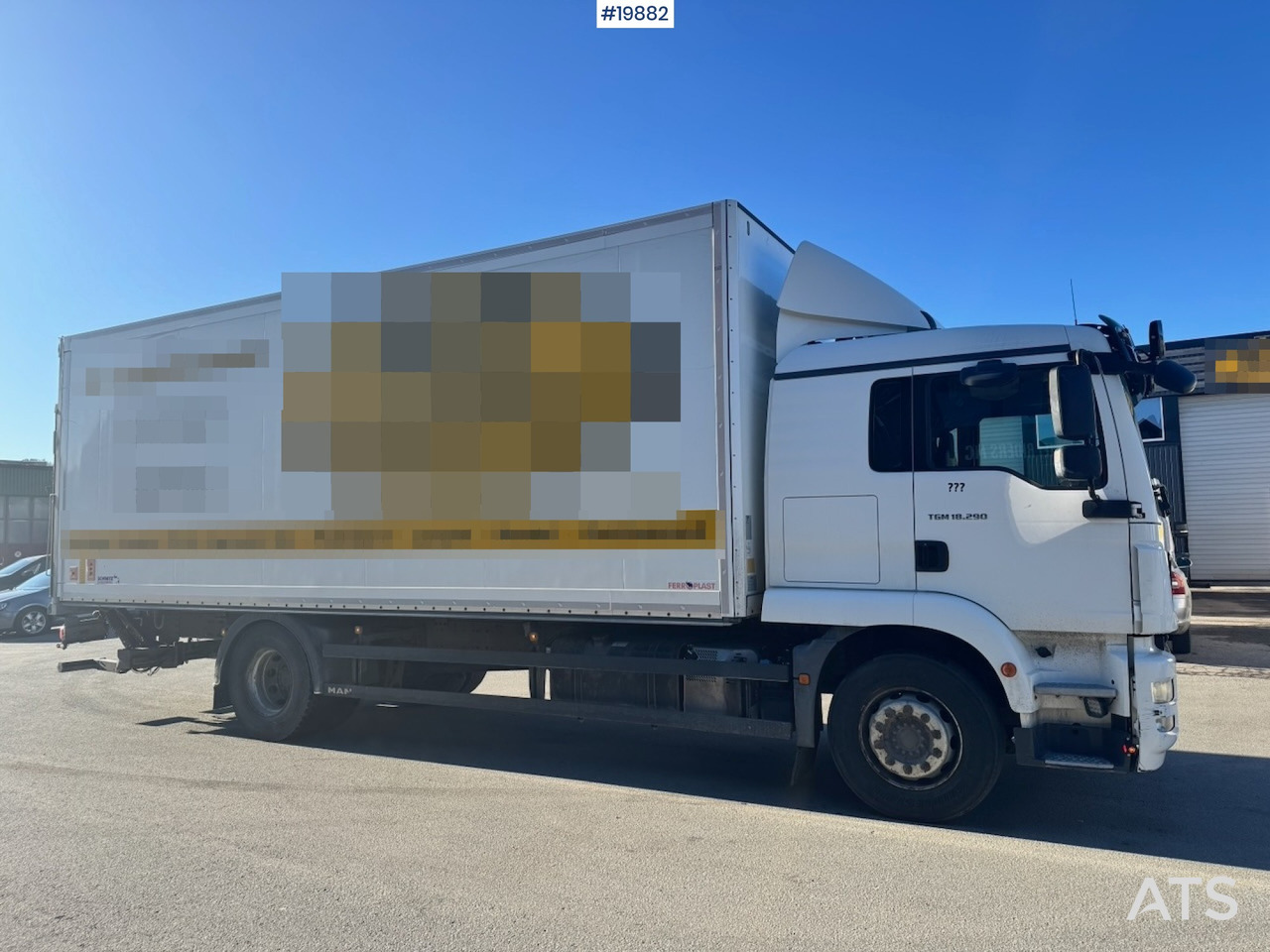 MAN TGM 18.290 - Грузовик с закрытым кузовом: фото 5 MAN TGM 18.290 - Грузовик с закрытым кузовом: фото 5