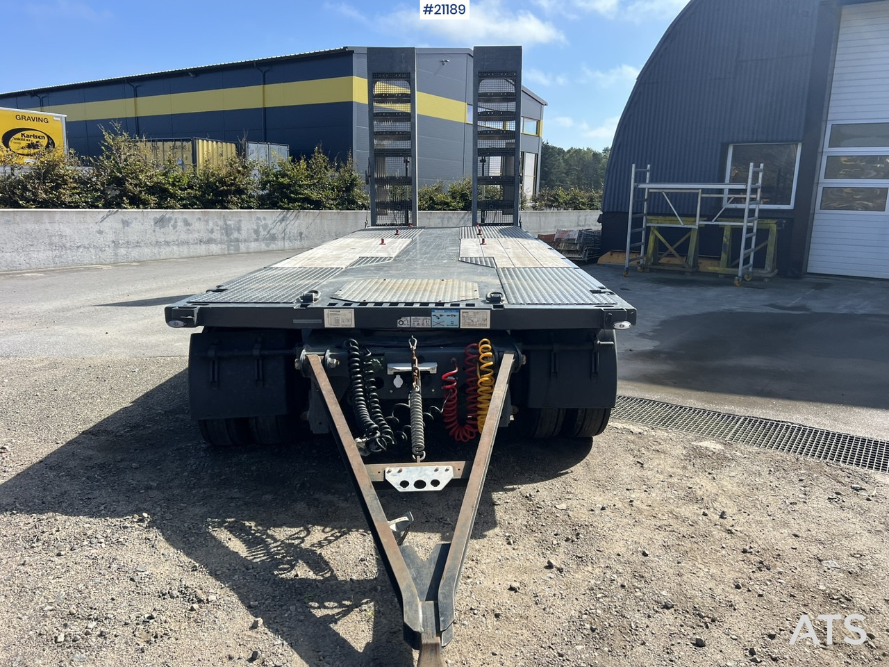 Maxtrailer Maskinhenger - Низкорамный прицеп: фото 4 Maxtrailer Maskinhenger - Низкорамный прицеп: фото 4