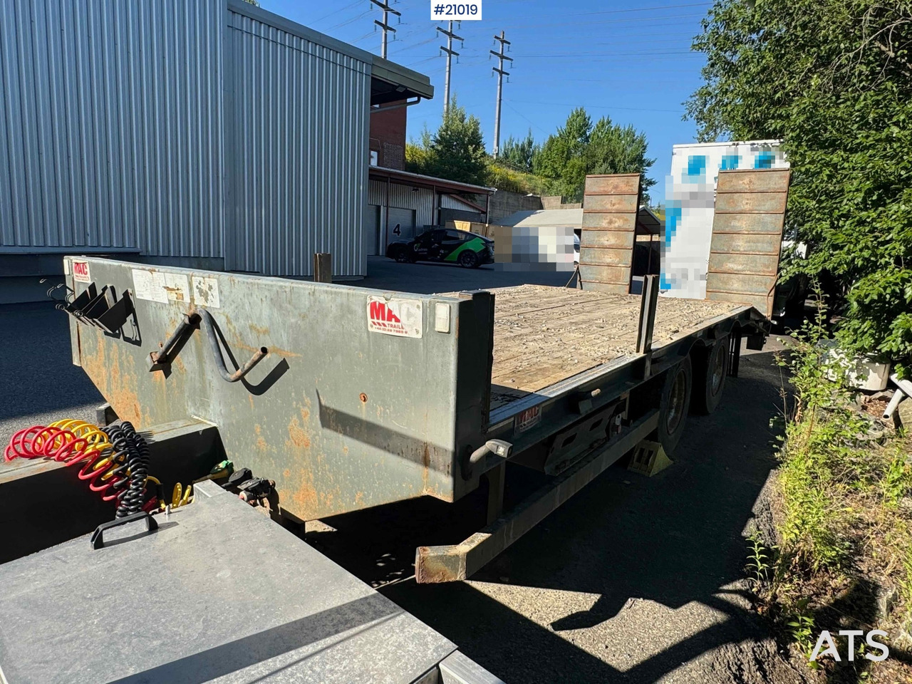 McCauley maskinhenger - Низкорамный прицеп: фото 5 McCauley maskinhenger - Низкорамный прицеп: фото 5
