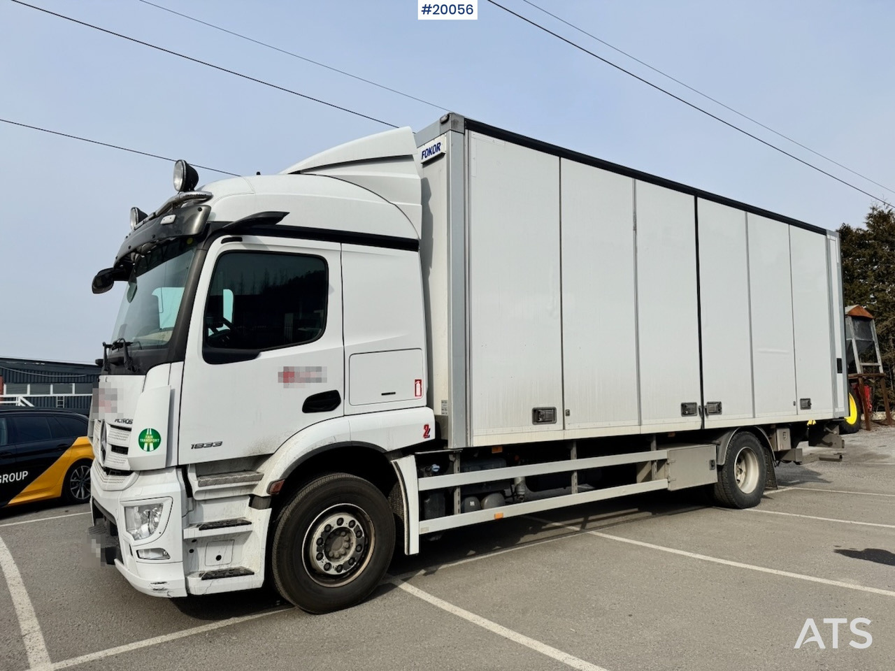 Mercedes Actros 1833 - Грузовик с закрытым кузовом: фото 2 Mercedes Actros 1833 - Грузовик с закрытым кузовом: фото 2