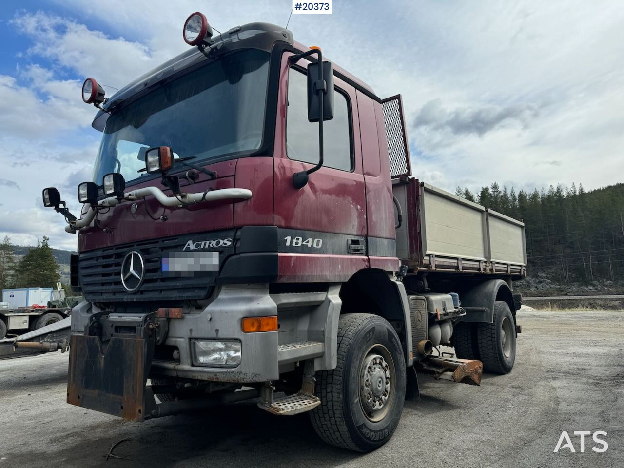 Mercedes Actros 1840 - Самосвал: фото 3 Mercedes Actros 1840 - Самосвал: фото 3