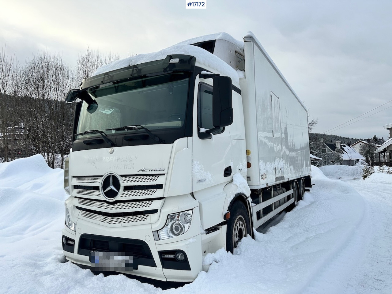 Mercedes Actros 2551 - Грузовик с закрытым кузовом: фото 1 Mercedes Actros 2551 - Грузовик с закрытым кузовом: фото 1