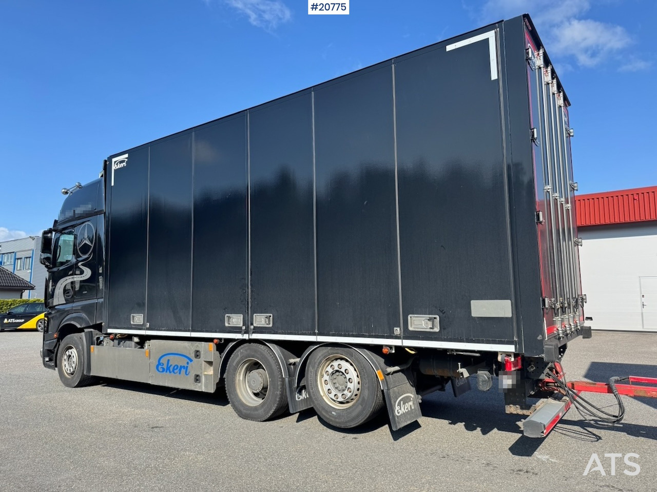 Mercedes Actros - Грузовик с закрытым кузовом: фото 4 Mercedes Actros - Грузовик с закрытым кузовом: фото 4