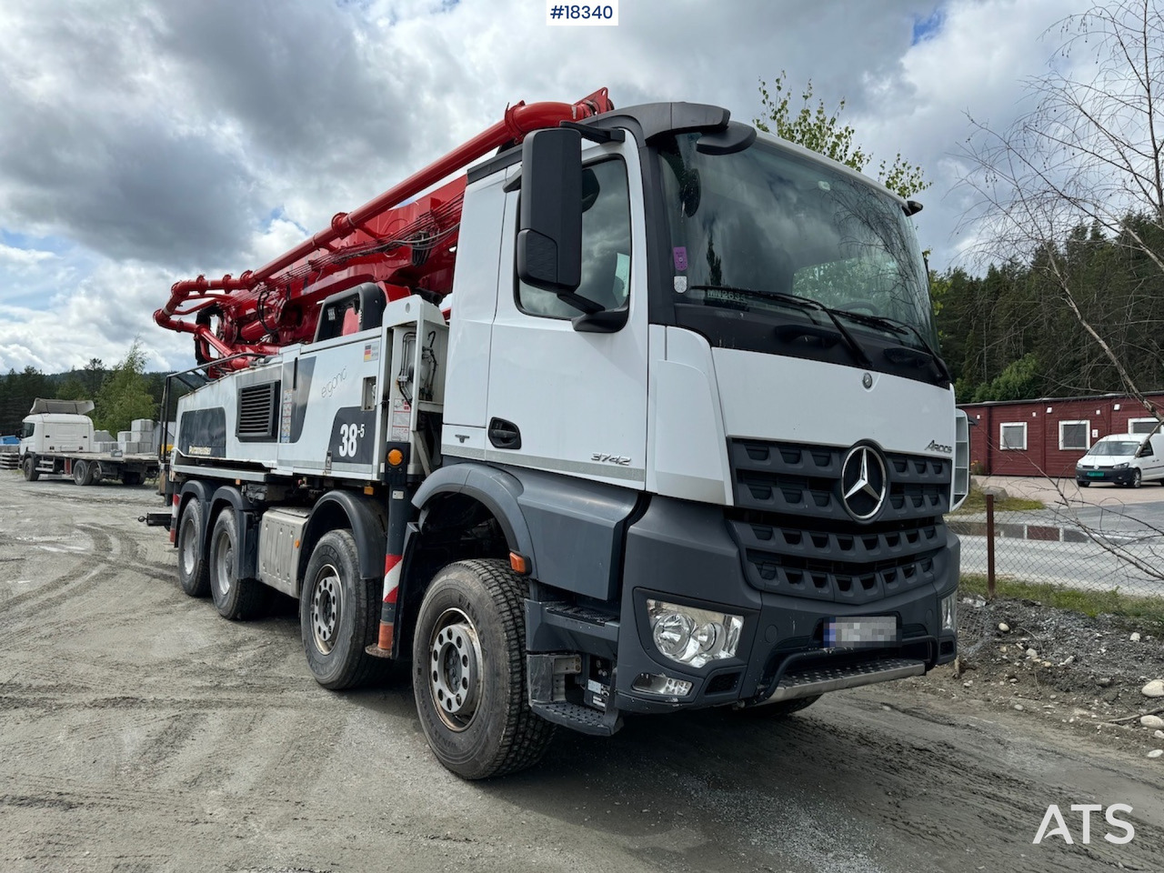 Mercedes Arocs - Автобетононасос: фото 1 Mercedes Arocs - Автобетононасос: фото 1