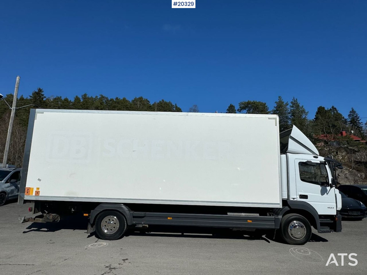 Mercedes Atego 1524 - Грузовик с закрытым кузовом: фото 4 Mercedes Atego 1524 - Грузовик с закрытым кузовом: фото 4