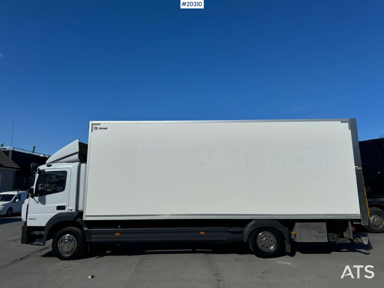 Mercedes Atego 1524 - Грузовик с закрытым кузовом: фото 3 Mercedes Atego 1524 - Грузовик с закрытым кузовом: фото 3