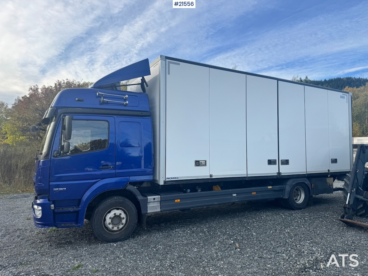 Mercedes Atego 1530 Skapbil m/ Full Sideåpning - Грузовик с закрытым кузовом: фото 5 Mercedes Atego 1530 Skapbil m/ Full Sideåpning - Грузовик с закрытым кузовом: фото 5
