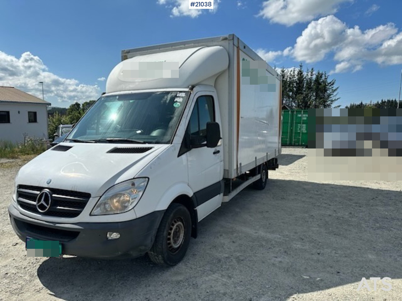 Mercedes Sprinter 316 CDI 8 Pallers Skapbil - Грузовик с закрытым кузовом: фото 2 Mercedes Sprinter 316 CDI 8 Pallers Skapbil - Грузовик с закрытым кузовом: фото 2