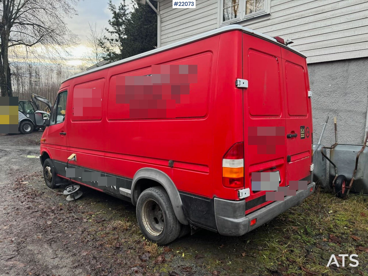 Mercedes Sprinter 416 med Leistikow spyleaggregat - Цельнометаллический фургон: фото 4 Mercedes Sprinter 416 med Leistikow spyleaggregat - Цельнометаллический фургон: фото 4