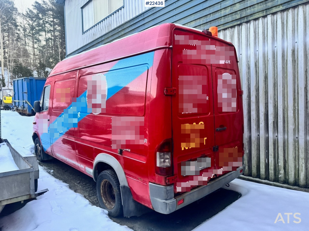 Mercedes Sprinter Spylebil. - Цельнометаллический фургон: фото 3 Mercedes Sprinter Spylebil. - Цельнометаллический фургон: фото 3