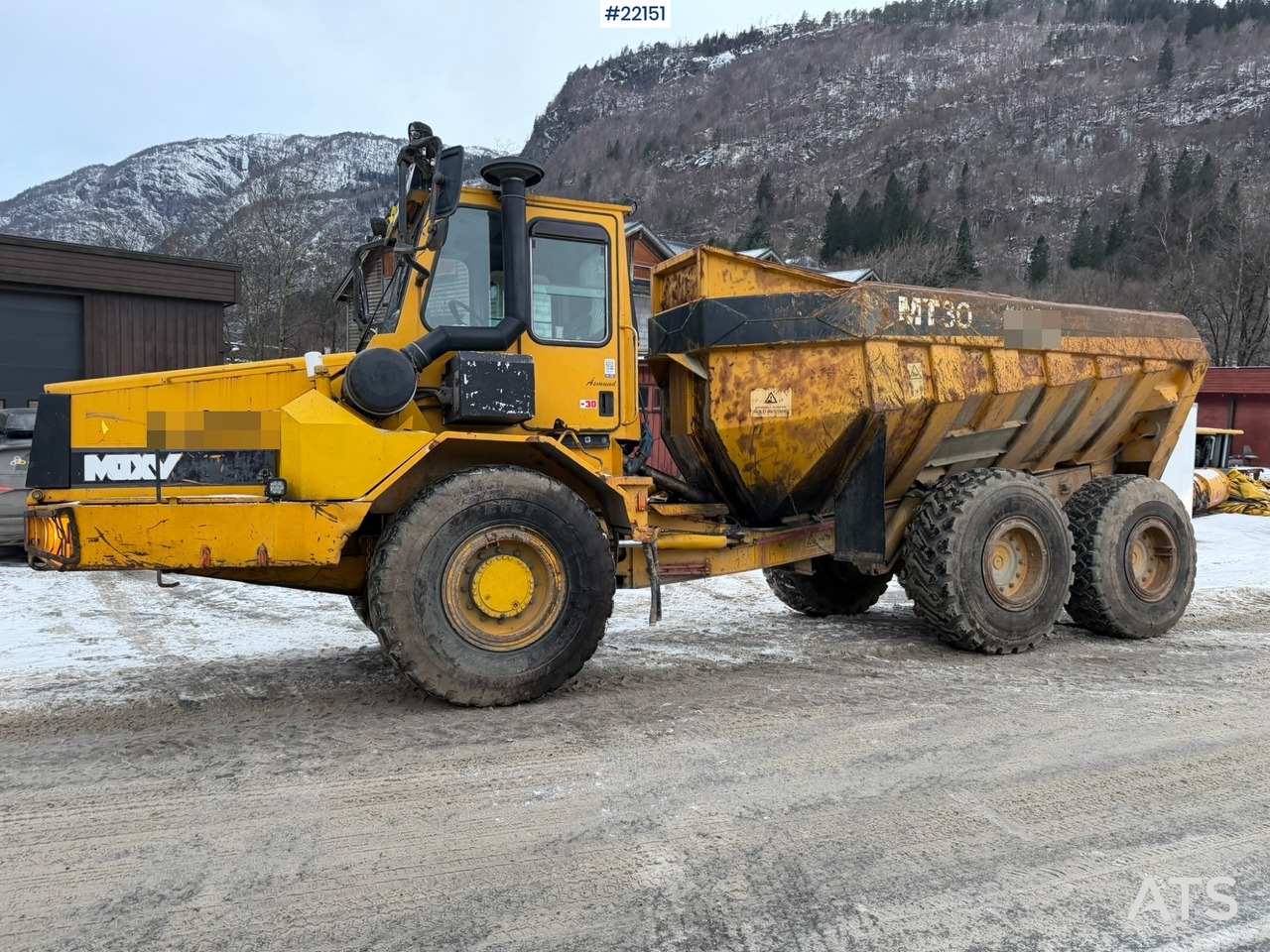 Moxy MT30R - Сочленённый самосвал: фото 1 Moxy MT30R - Сочленённый самосвал: фото 1