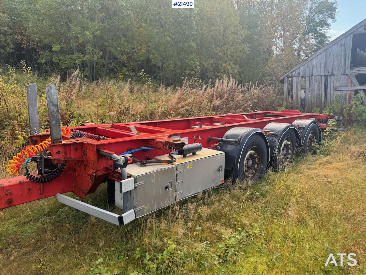 Narko Containerhenger - Прицеп-контейнеровоз/ Сменный кузов: фото 1 Narko Containerhenger - Прицеп-контейнеровоз/ Сменный кузов: фото 1