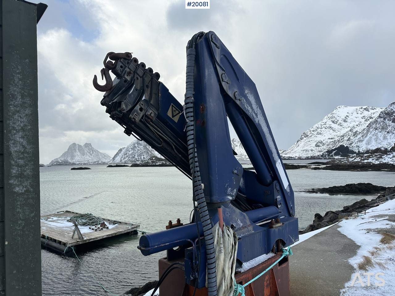 Palfinger PK 14080 C kran m/ hydraulikk pumpe - Кран-манипулятор: фото 5 Palfinger PK 14080 C kran m/ hydraulikk pumpe - Кран-манипулятор: фото 5