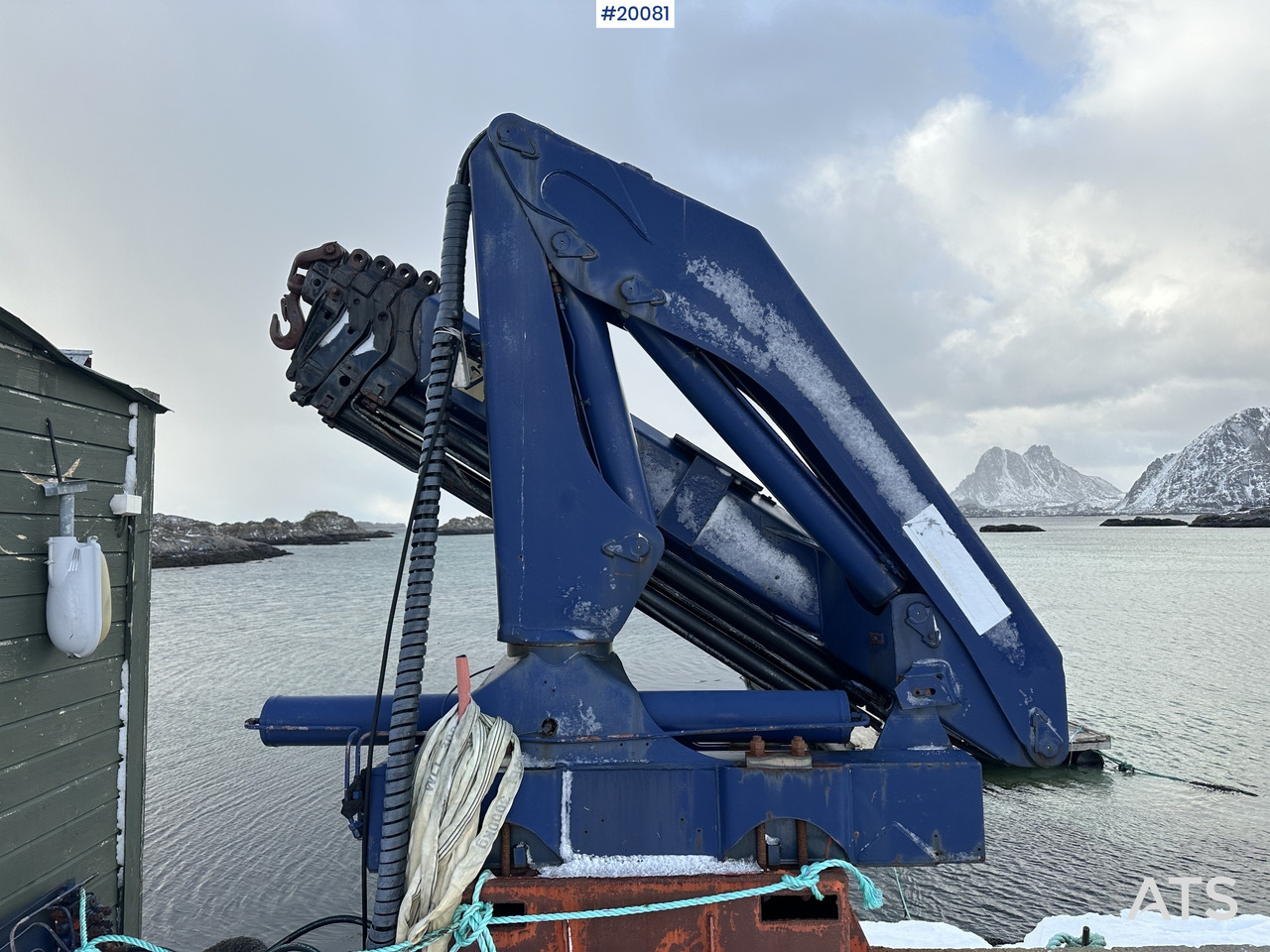 Palfinger PK 14080 C kran m/ hydraulikk pumpe - Кран-манипулятор: фото 1 Palfinger PK 14080 C kran m/ hydraulikk pumpe - Кран-манипулятор: фото 1