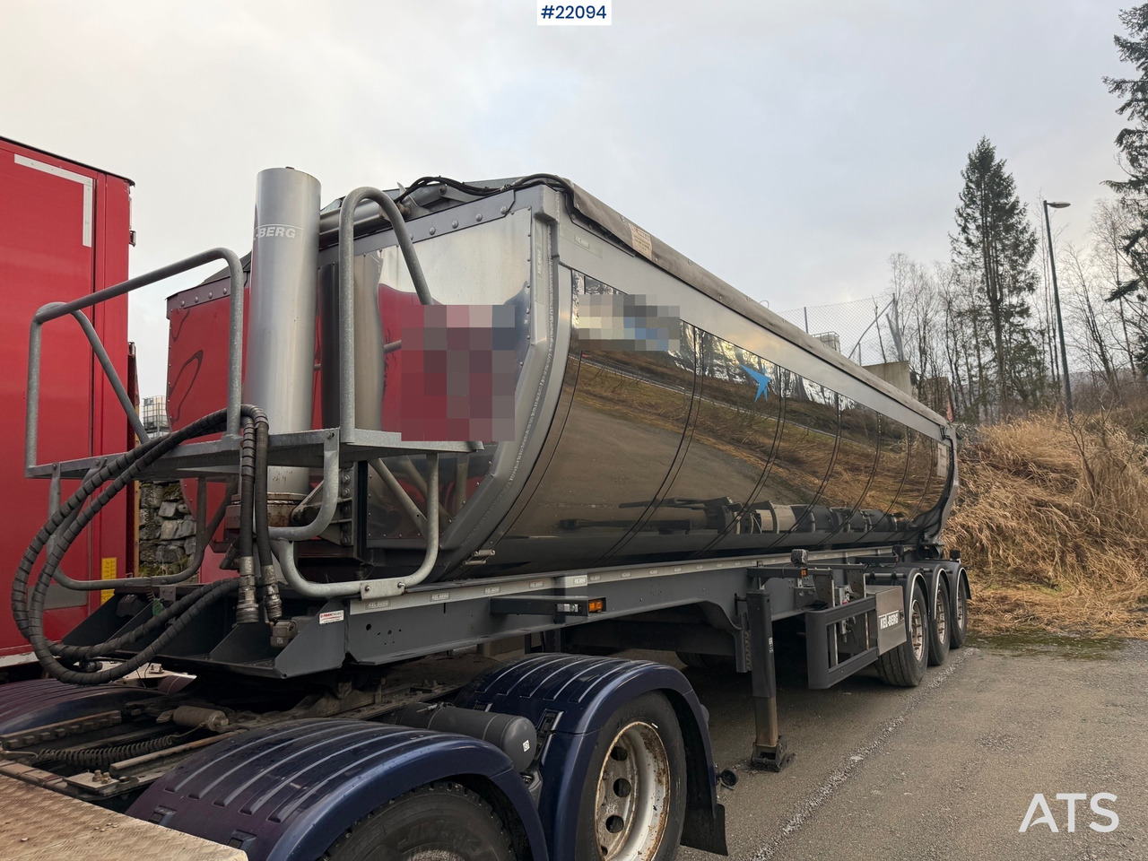 Kel-berg 3 akslet Asfaltsemi m/ luftkapell og fjernkontroll - Прицеп: фото 2 Kel-berg 3 akslet Asfaltsemi m/ luftkapell og fjernkontroll - Прицеп: фото 2